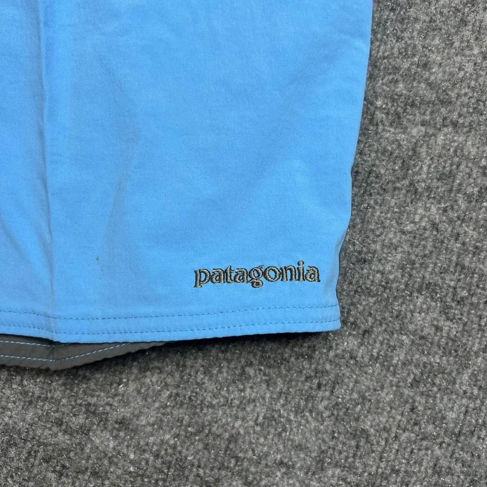 Patagonia Men's‎ 36 Stretch Wavefarer Board Shorts Swim Trunks Skipper Blue 21
